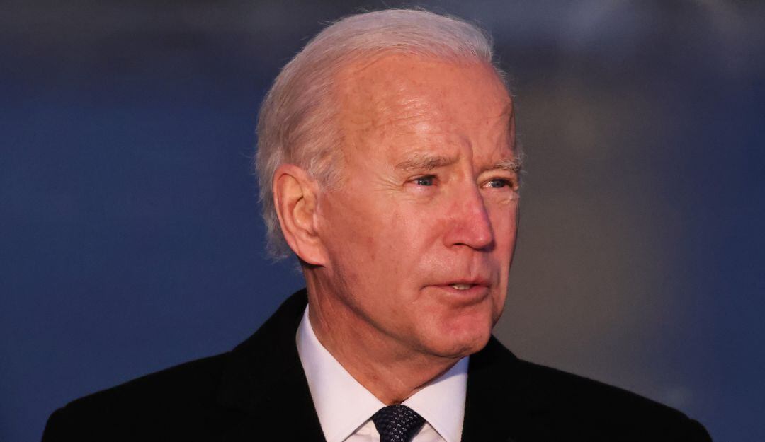 Joe Biden en la ceremonia de conmemoración a las víctimas de la pandemia 