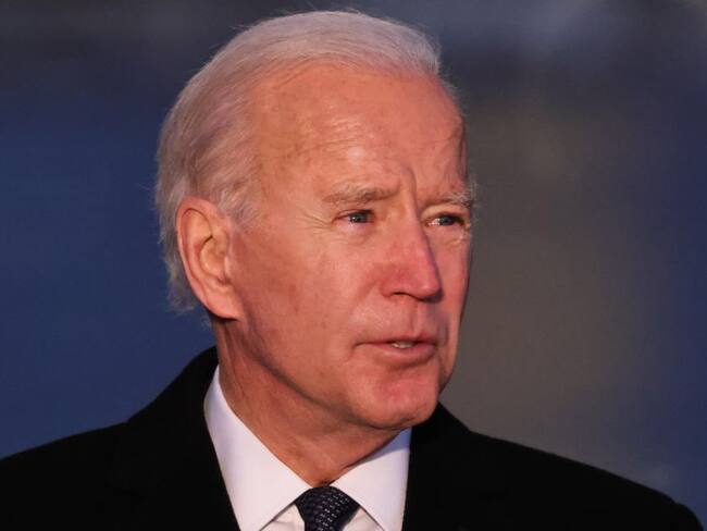 Joe Biden en la ceremonia de conmemoración a las víctimas de la pandemia 