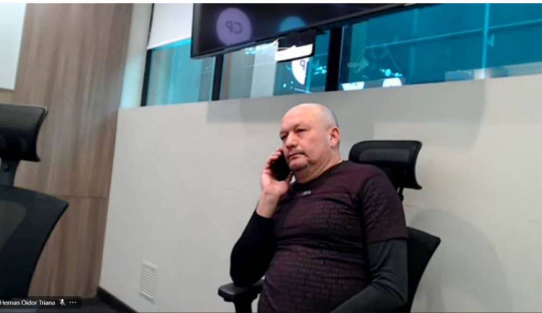 Milton Libardo Jiménez, el inspector de la cárcel La Picota investigado por su presunta participación en la fuga del narco Juan Lárrison Estupiñán, alias 'Matamba'.