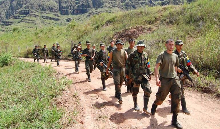 Guerrilleros Farc. Foto: Getty Images.