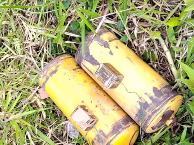 Cilindros bomba en Guayabetal, Cundinamarca. Cortesía: Gobernación cundinamarca