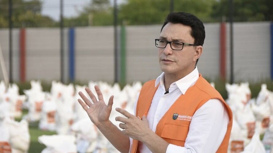 La queja anónima indica que el gobernador Carlos Caicedo presuntamente violó las normas sobre la emergencia sanitaria. Foto: Colprensa