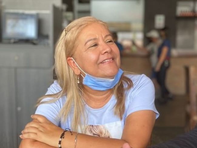 Martha Sepúlveda es paciente diagnosticada con Esclerosis Lateral Amiotrófica (ELA). Foto: Colprensa / EXTERNOS