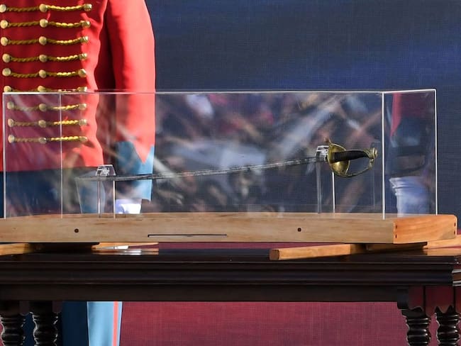Los detalles detrás del incidente de la espada de Bolívar