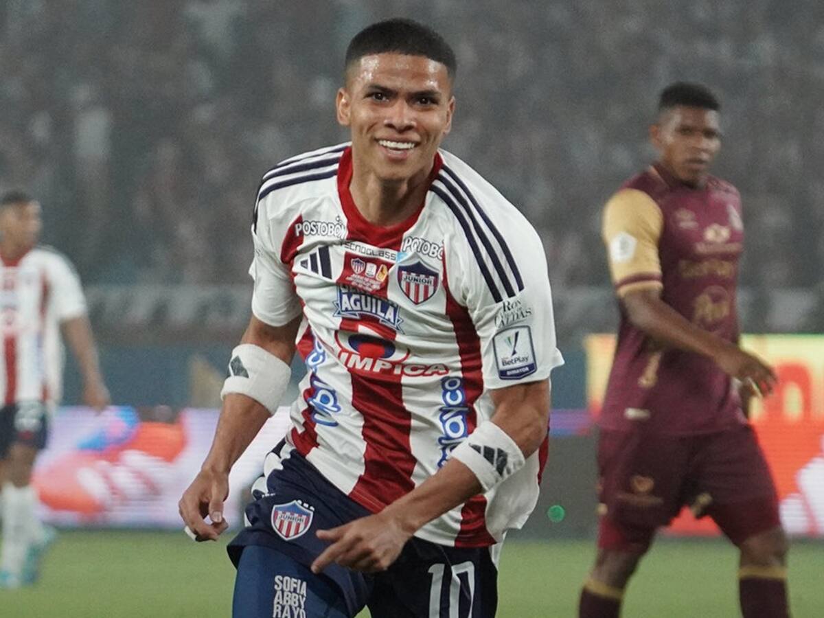 Junior ganó 3-0 al Deportes Tolima y tomó ventaja en la final de la Liga Betplay II