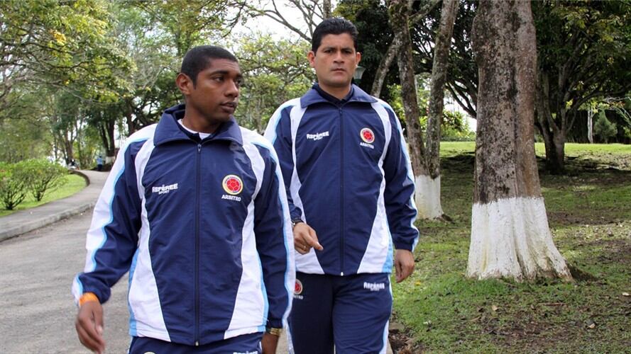 Imer Machado y Óscar Julián Ruíz. Foto: Colprensa