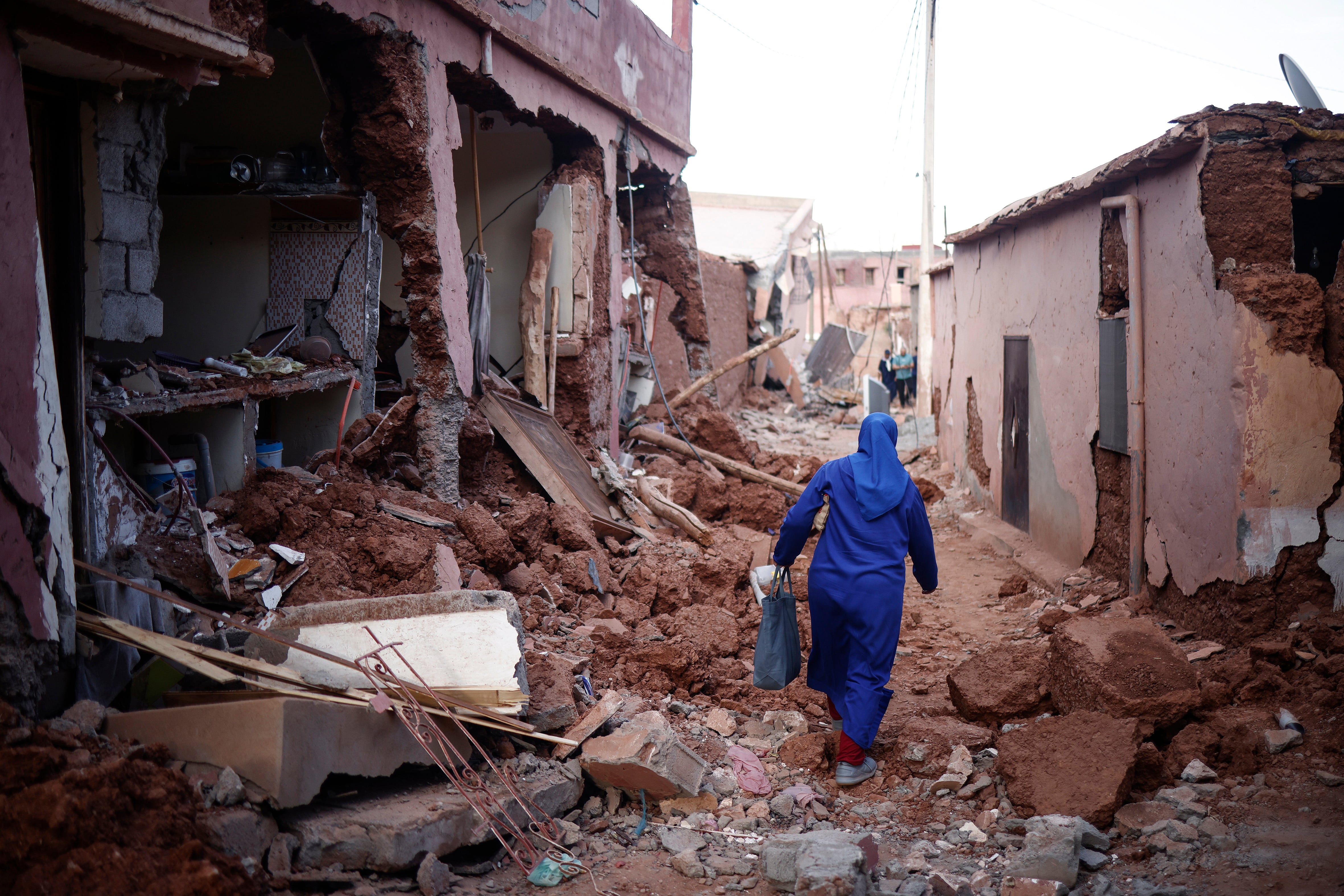 Terremoto en Marruecos. EFE/EPA/YOAN VALAT