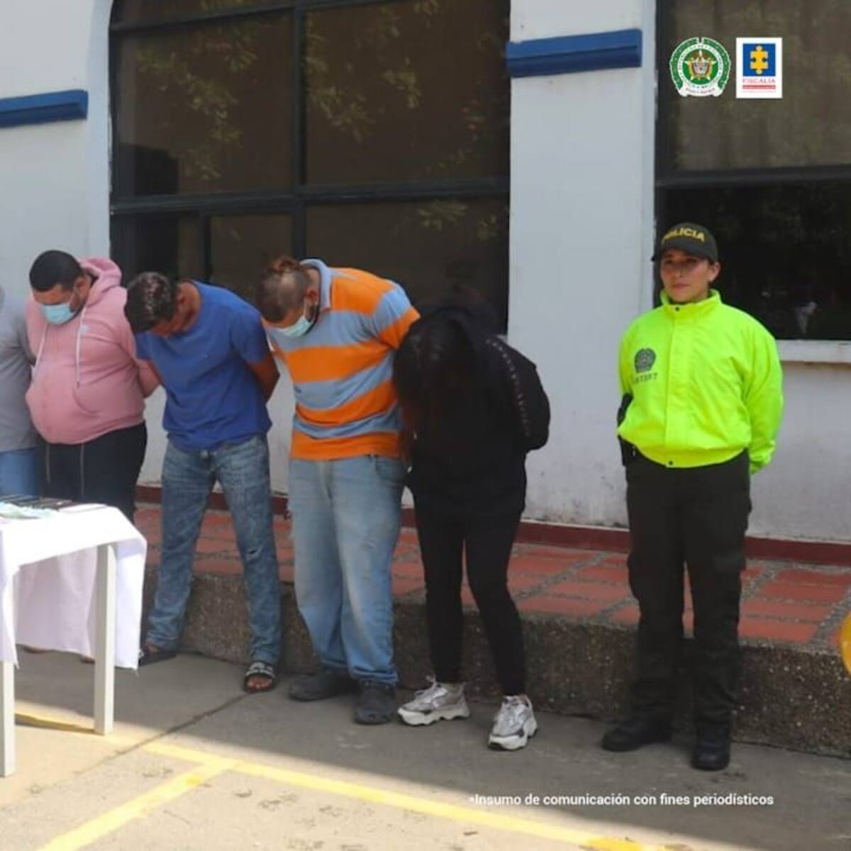 Judicializadas 11 personas señaladas de comercializar drogas sintéticas en Montería