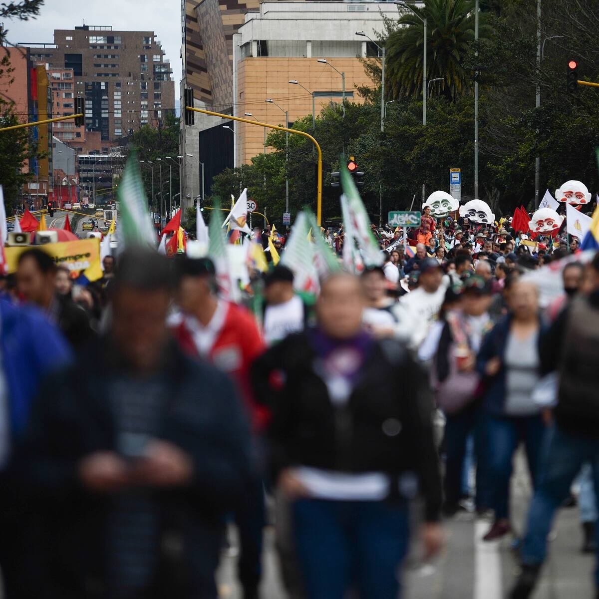 Marchas 24 de abril del 2025 en Bogotá: Horario, puntos de encuentro y razones de manifestaciones