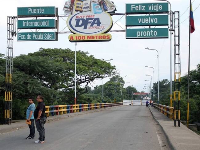 Punte internacional Francisco de Paula Santander. Foto: Colprensa