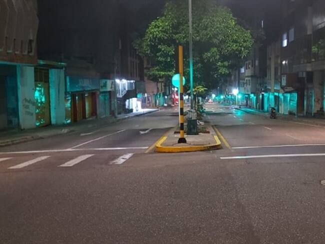 Toque de queda Santander . Foto:Suministrada.