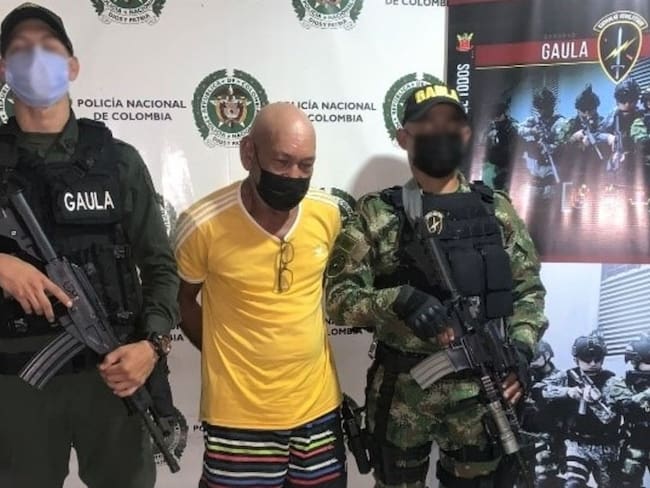 Alejandro Fidel Meza García alias ‘Covid’/ Policía del Magdalena 