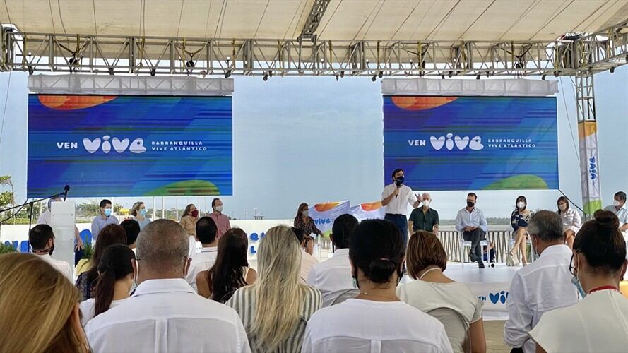 ‘Ven, vive Barranquilla, vive Atlántico’ promueve a la ciudad y el departamento como destino de estudiantes, empresarios, jubilados y turistas del resto del país. Foto: Proporcionada por Kathleidys Maestre
