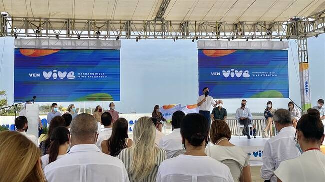 ‘Ven, vive Barranquilla, vive Atlántico’ promueve a la ciudad y el departamento como destino de estudiantes, empresarios, jubilados y turistas del resto del país. Foto: Proporcionada por Kathleidys Maestre