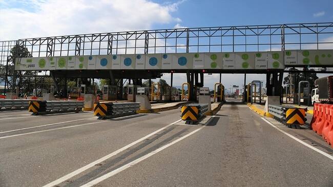 A partir del primero de junio se reactiva el cobro de peajes en el país. Foto: Colprensa