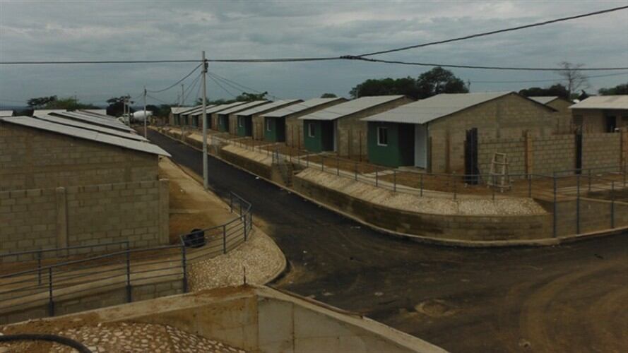 Comfenalco Valle, encargado de construir las viviendas, habría incumplido todos los compromisos acordados en Manatí (Atlántico). Foto: Colprensa