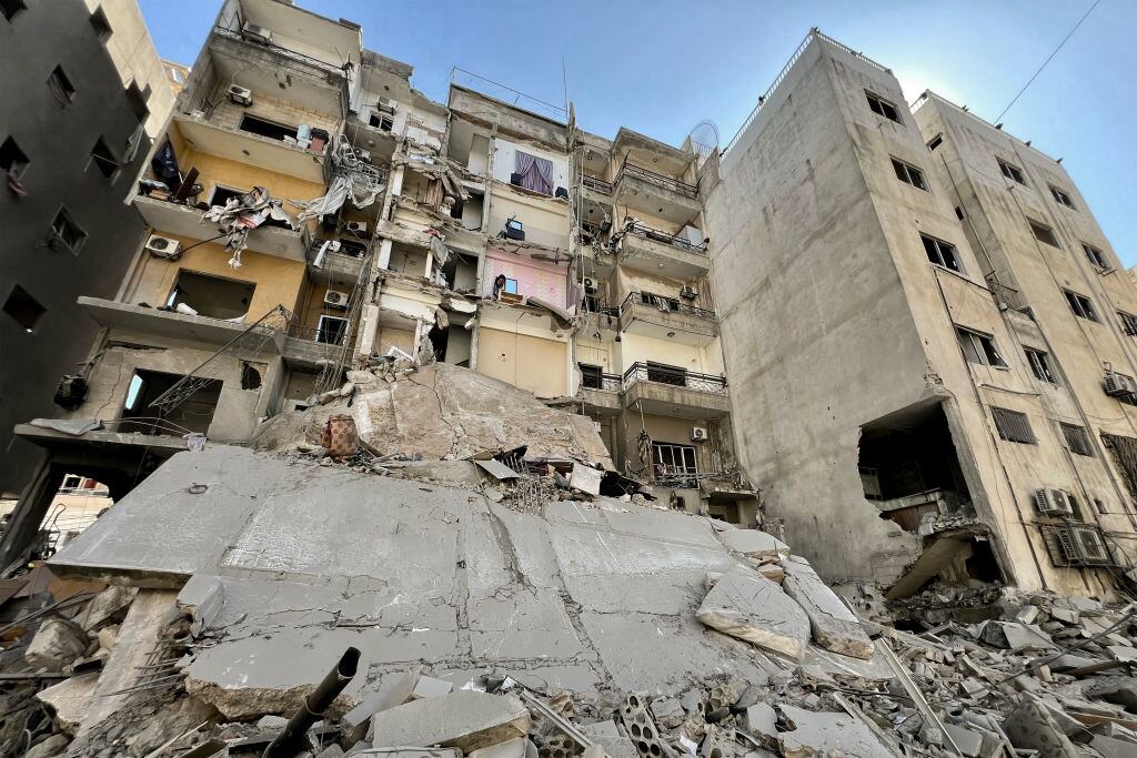 Bombardeos en el Líbano. I Foto: AFP via Getty Images.