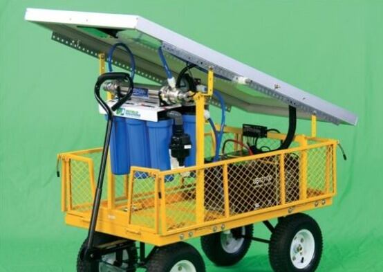 Sistema ‘Agua Móvil’ de Water One Inc. Foto: Suministrada.