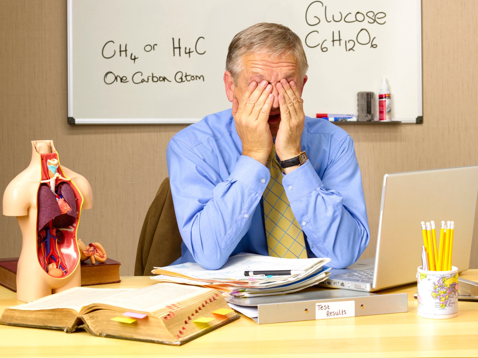 Profesor imagen de referencia. Foto: Getty Images.
