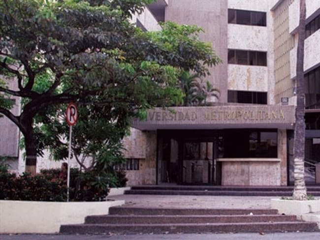 Sede de la Universidad Metropolitana en Barranquilla. Foto: Colprensa.