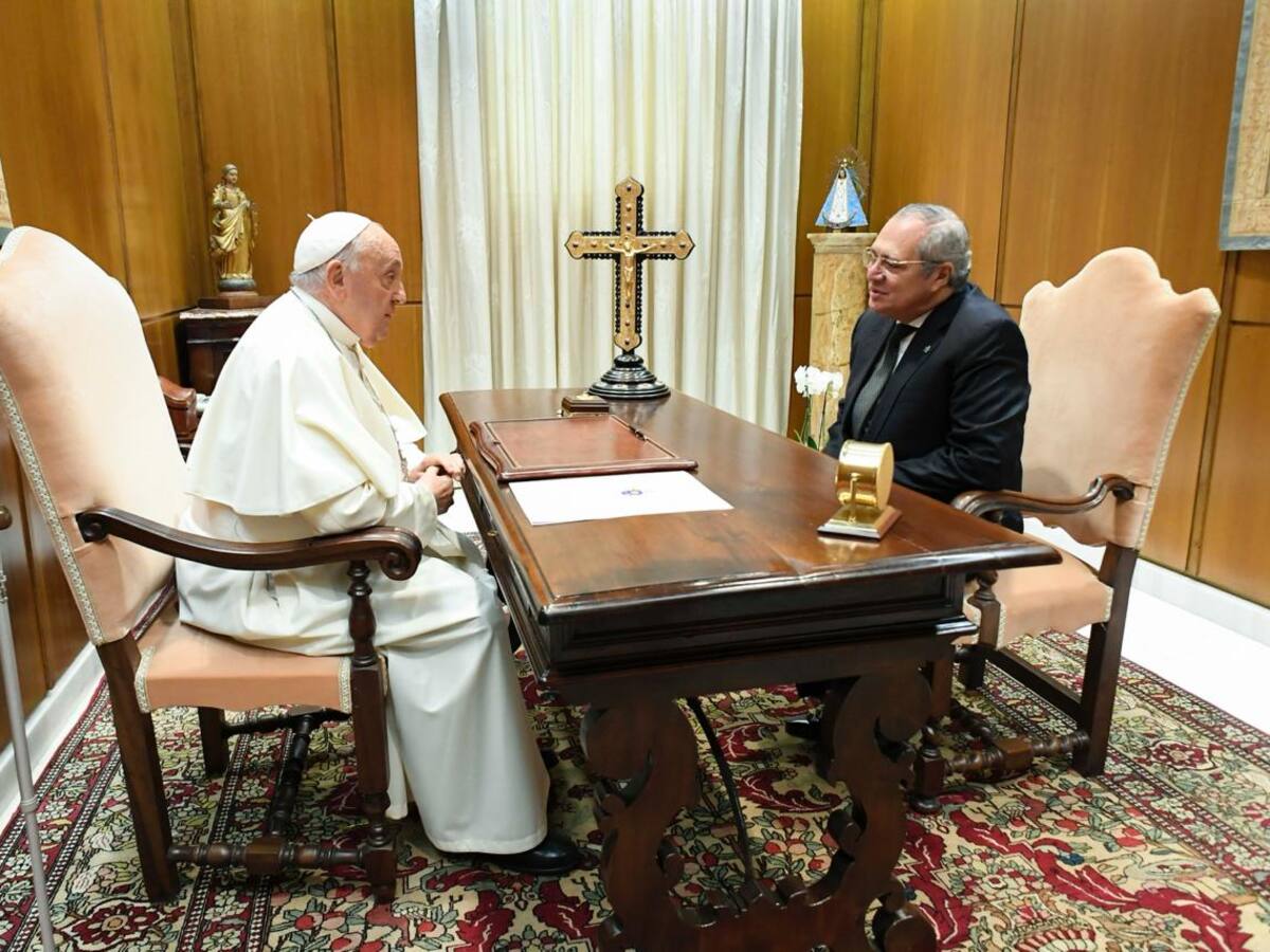 Iván Name se reunió con el papa Francisco: “Cuánto recordamos su visita a nuestro país”