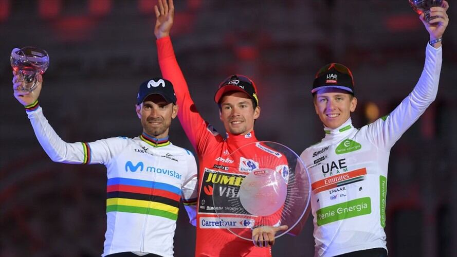 Primoz Roglic, campeón de la Vuelta a España. Foto: Getty Images