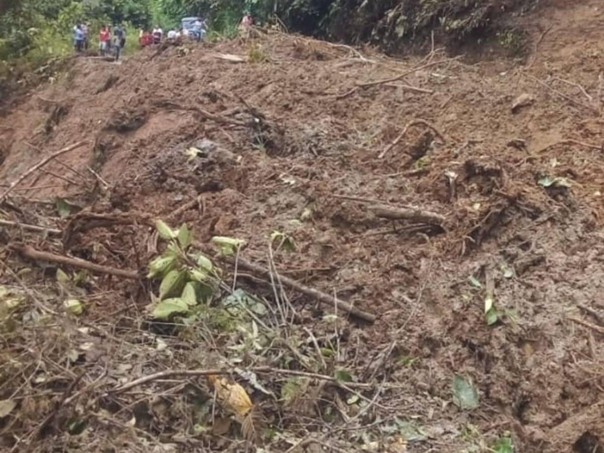 Derrumbe deja un muerto y al menos dos desaparecidos en Bolivar, Valle del Cauca