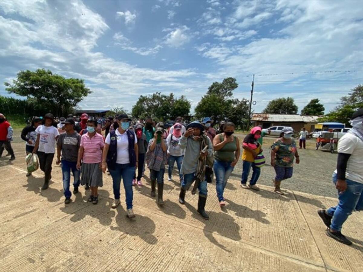 Campesinos retuvieron a soldados del Ejército por más 20 horas en Corinto, Cauca