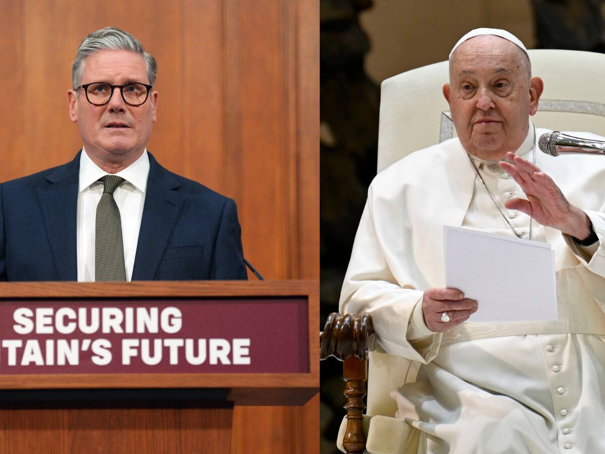 Primer ministro británico asistirá al funeral del papa Francisco