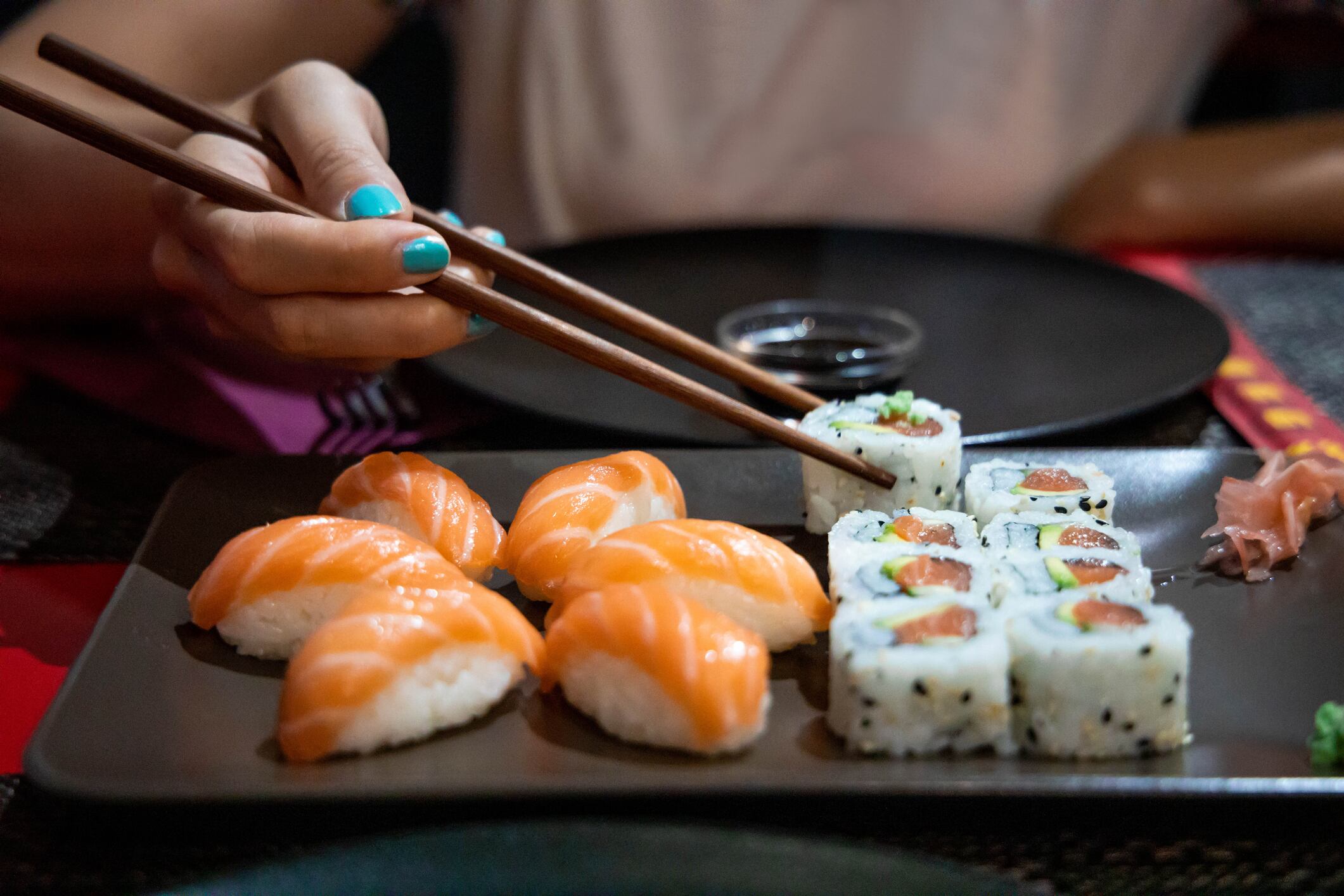 Sushi imagen de referencia. Foto: Getty Images.