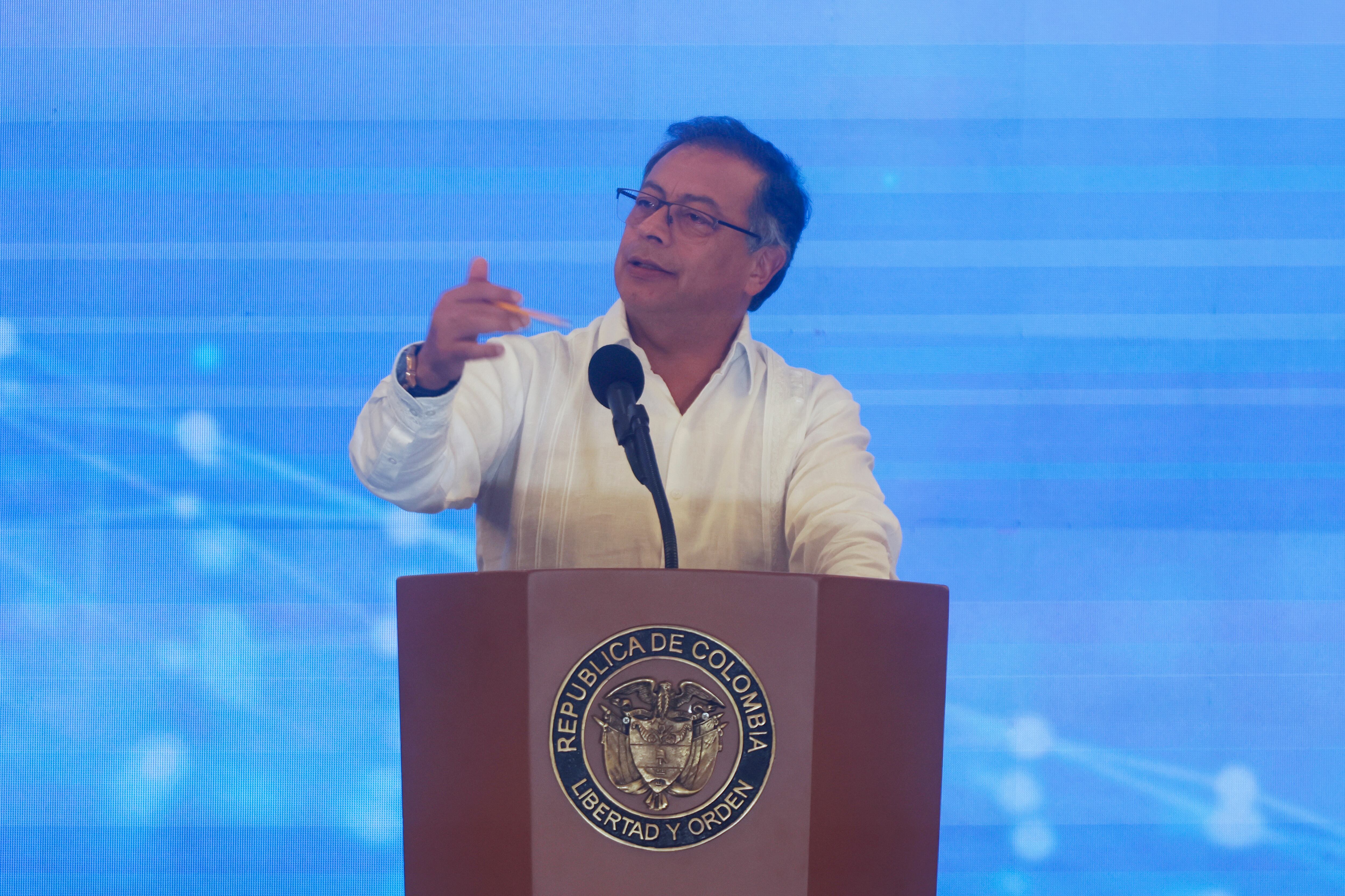 El presidente de Colombia, Gustavo Petro. Foto: EFE