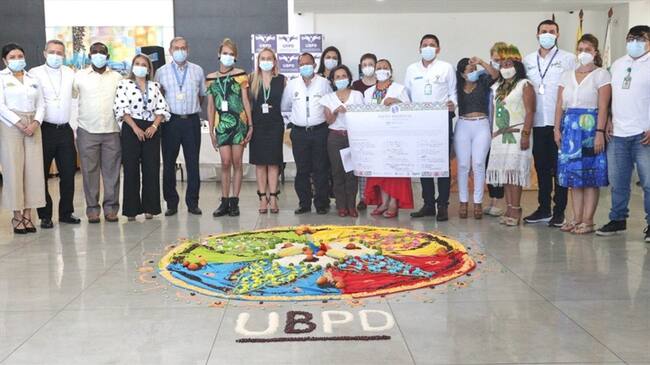 Unidad de Búsqueda firmó pacto en Caquetá. Foto: Cortesía: UBPD