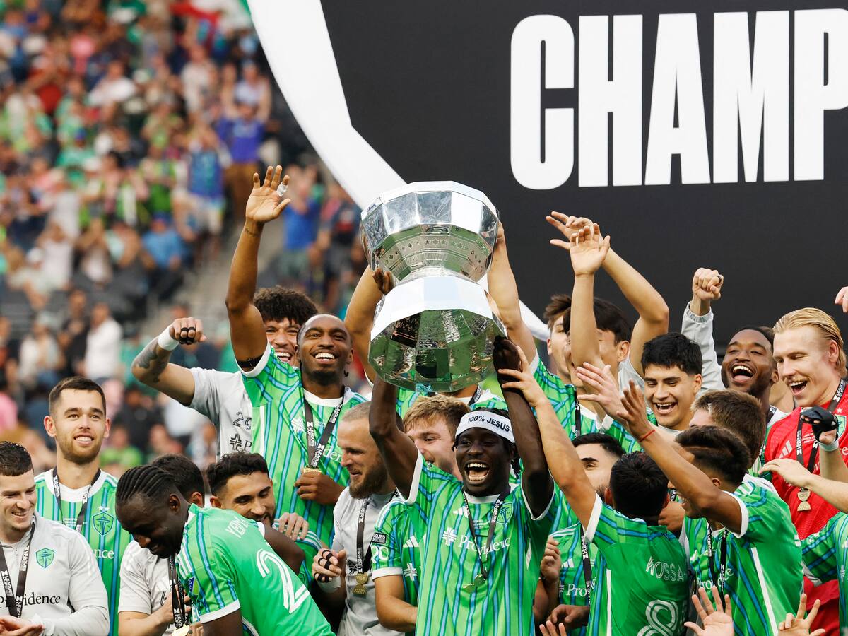 Seattle Sounders goleó 3-0 al Inter Miami de Messi y se proclamó campeón de la Leagues Cup