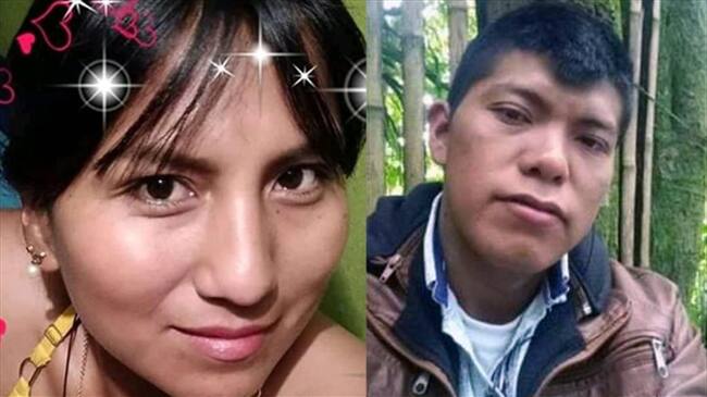 La mujer era una reconocida líder del Cabildo de Paniquitá, mientras que el victimario trabajaba como mototaxista. Foto: Cortesía