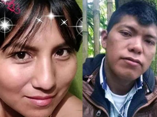 La mujer era una reconocida líder del Cabildo de Paniquitá, mientras que el victimario trabajaba como mototaxista. Foto: Cortesía