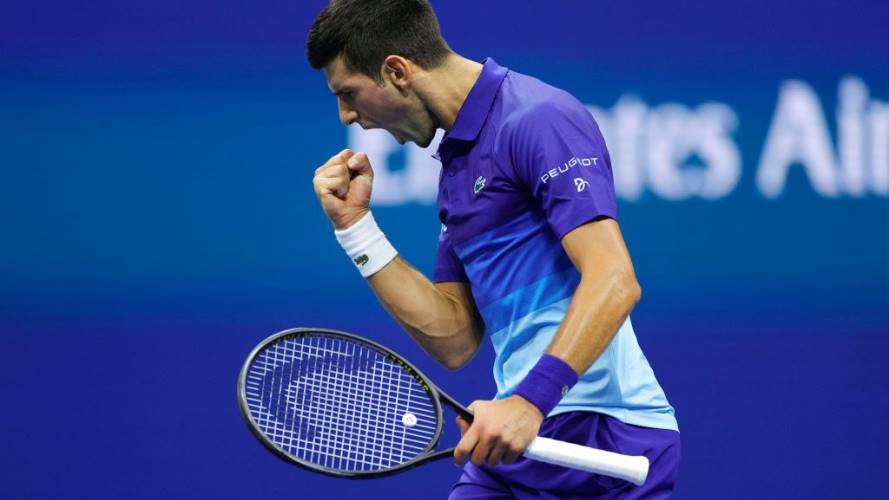 Novak Djokovic US Open 2021. Créditos: Getty Images/ Sarah Stier