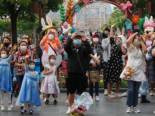 China en la apertura de Disney. Foto: Getty Images