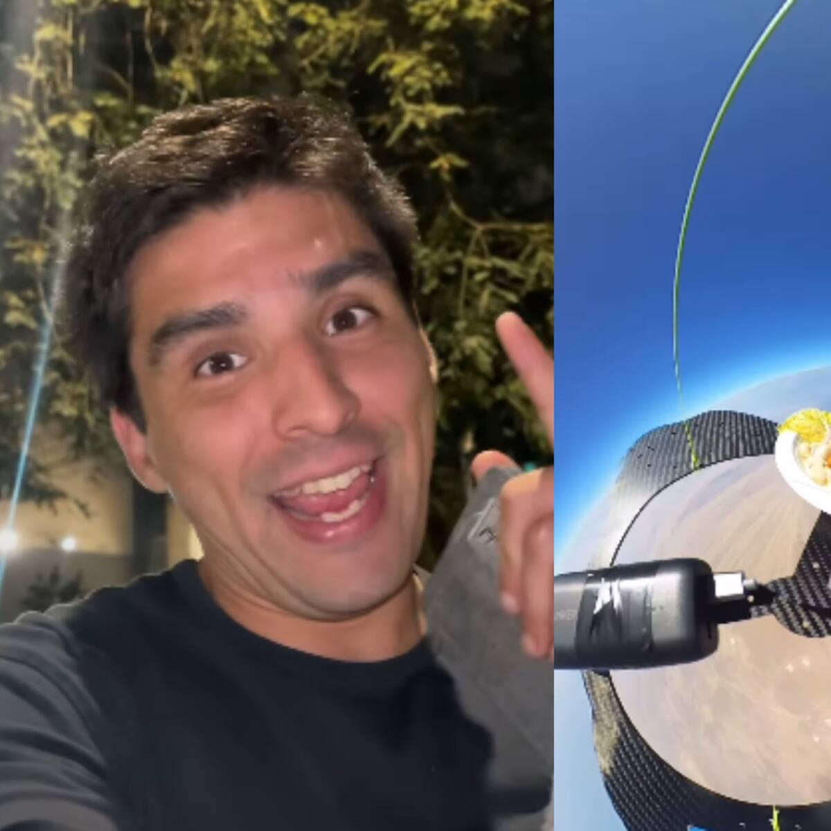 Influencer peruano fue el primero en enviar un ceviche al espacio: ¿cómo lo logró?