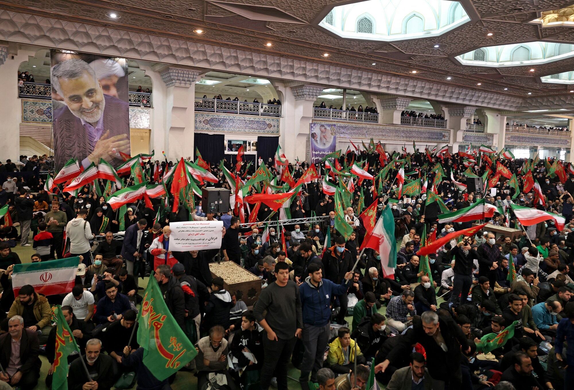 Manifestanciones en Irán. (Photo by ATTA KENARE/AFP via Getty Images)