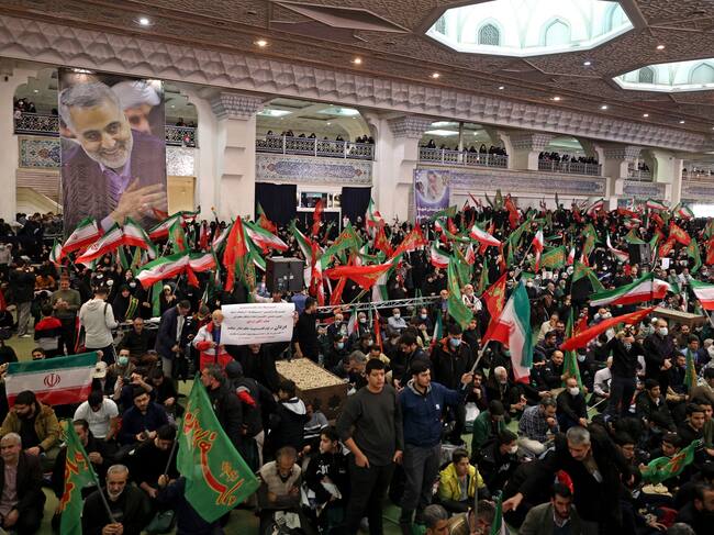 Manifestanciones en Irán. (Photo by ATTA KENARE/AFP via Getty Images)