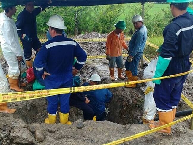 Oleoducto cerrado. Foto: Colprensa