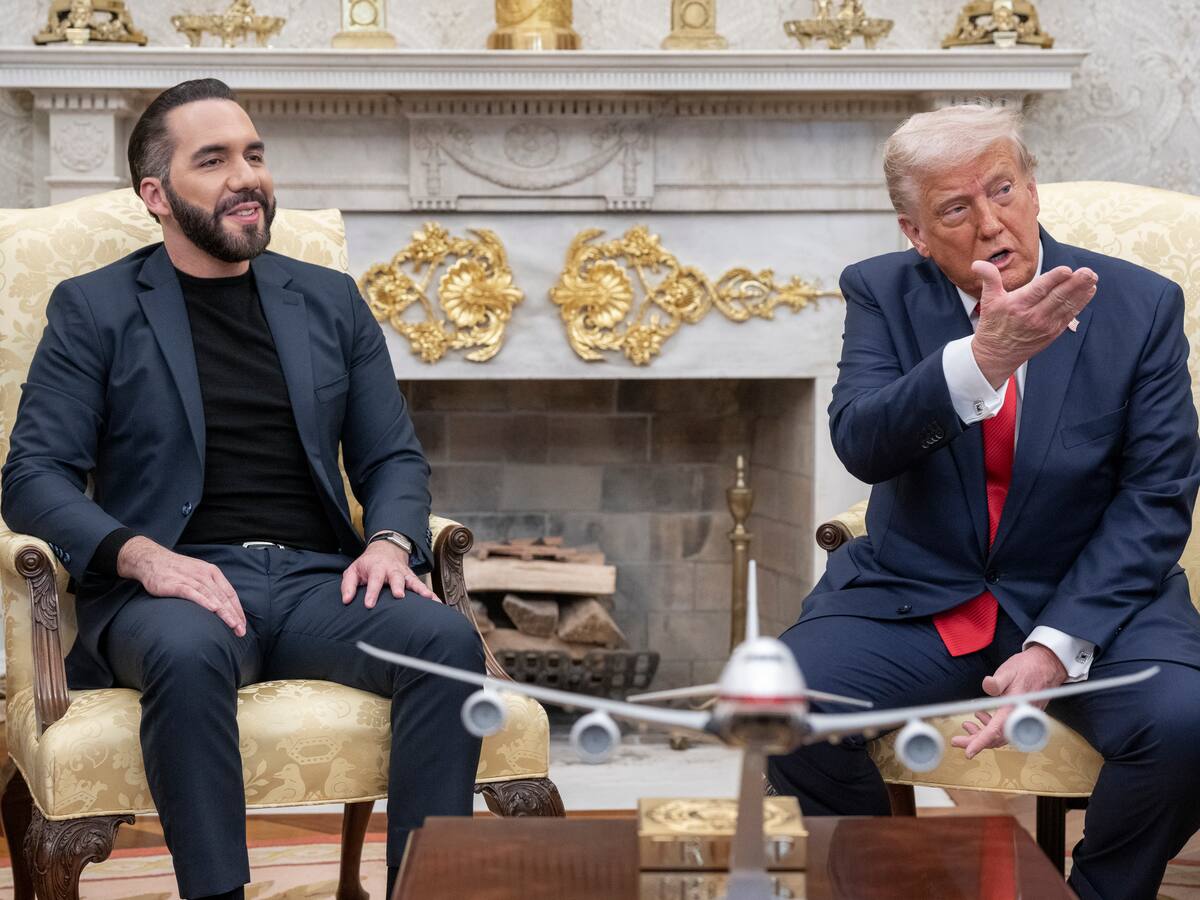 Trump expresó ante Bukele su deseo de expulsar a estadounidenses a El Salvador
