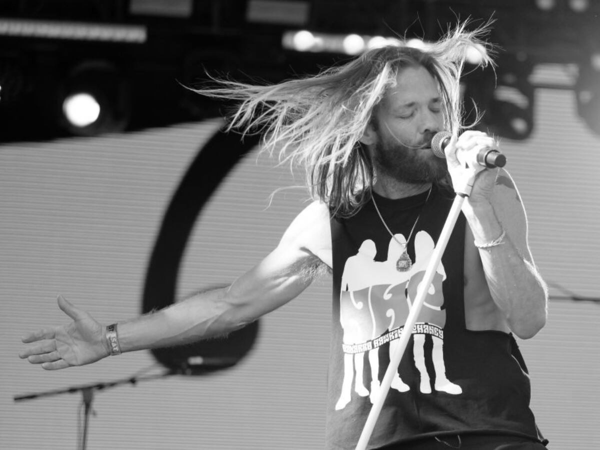 Taylor Hawkins y la camiseta de la Selección Colombia: la usó en varios conciertos de Foo Fighters