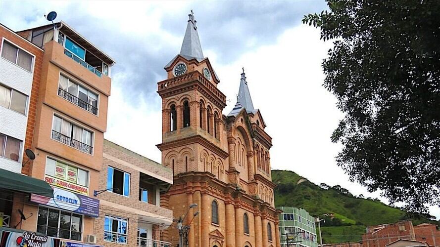 Iglesia de Barbosa, Antioquia. Foto: Cortesía