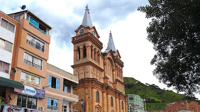 Iglesia de Barbosa, Antioquia. Foto: Cortesía