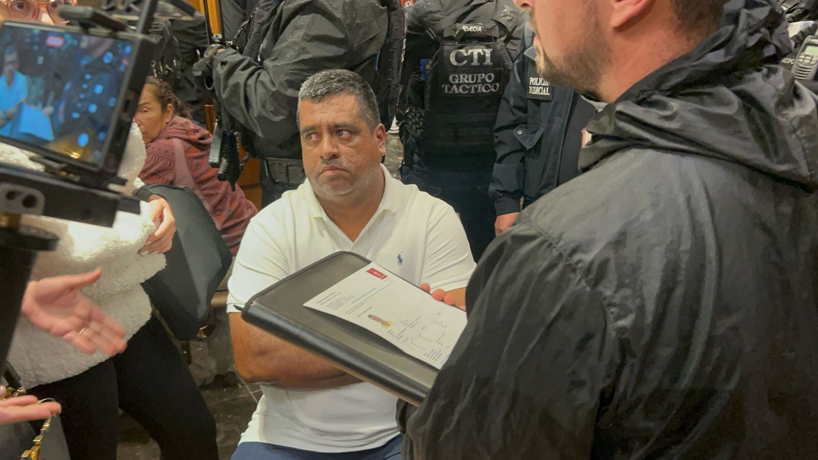 Andrés Rojas, alias 'Araña'. Foto Cristina Navarro/ Caracol Radio