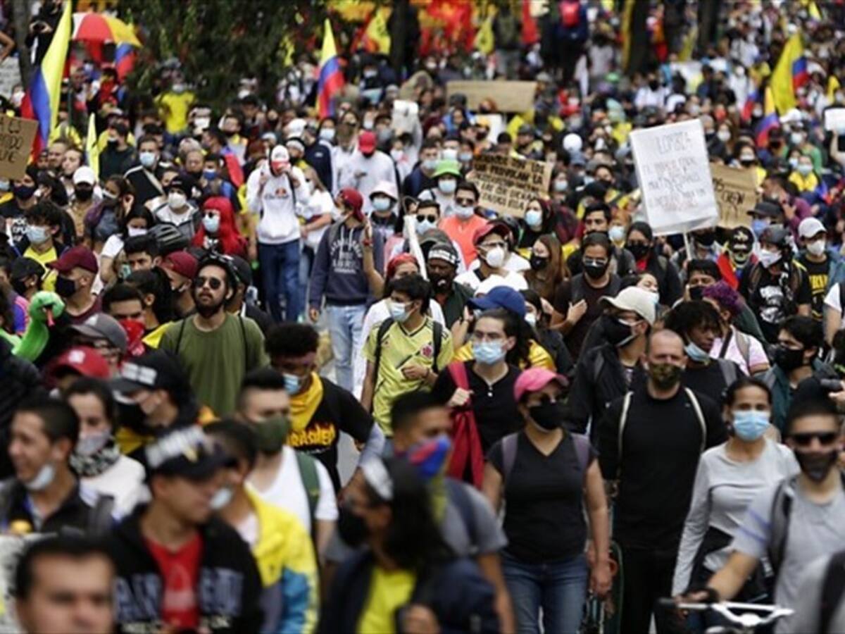 A correazos, una madre sacó de la marcha a su hijo en Malambo, Atlántico