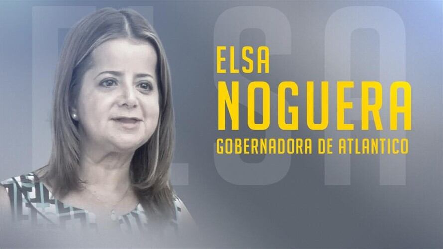 La barranquillera Elsa Noguera se llevó el 66,71% de la votación en Atlántico, lo que le dio, con amplio margen, la victoria para a la Gobernación de esta ciudad.. Foto: W Radio