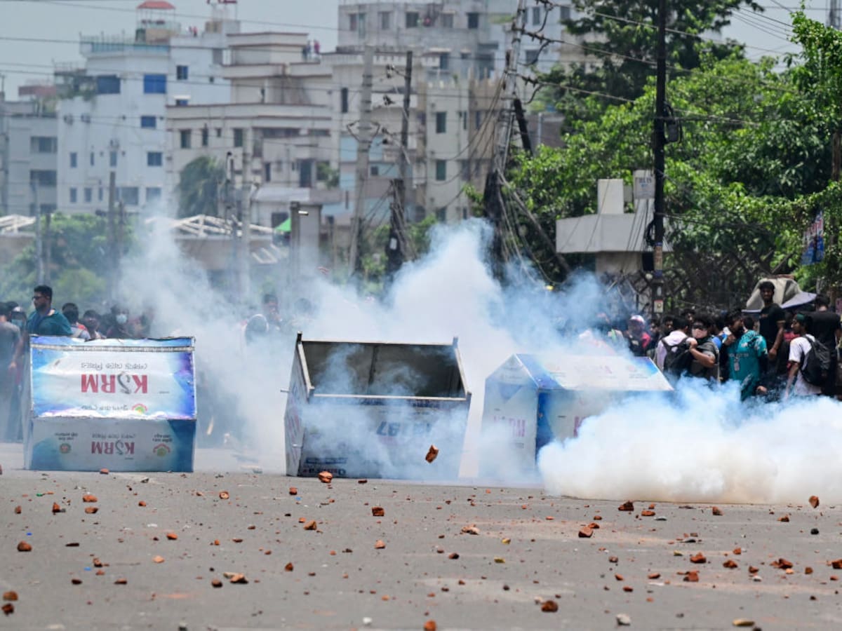 Murió un periodista mientras cubría las protestas de estudiantes en Bangladés