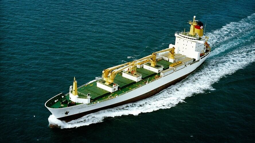 Buque en el Pacífico Colombiano. Foto: Colprensa